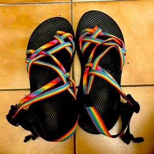 Rainbow chacos